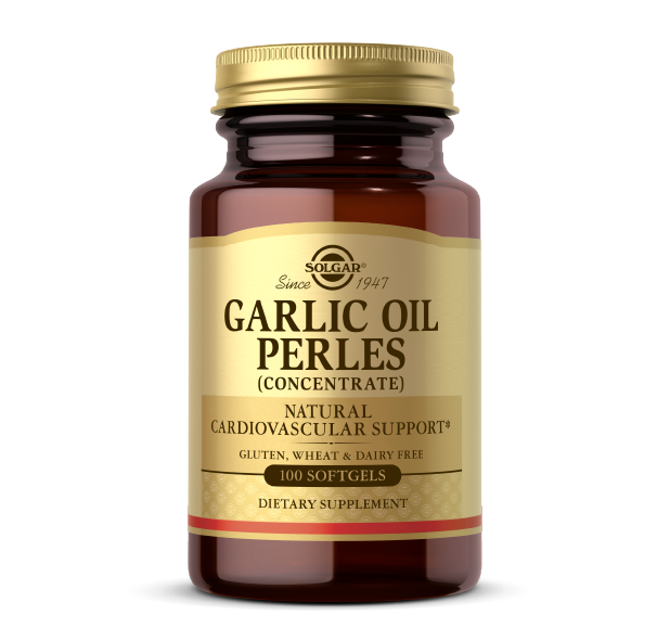 Garlic Oil Perles (Reduced Odor)/100 Sofgels - Solgar Colombia